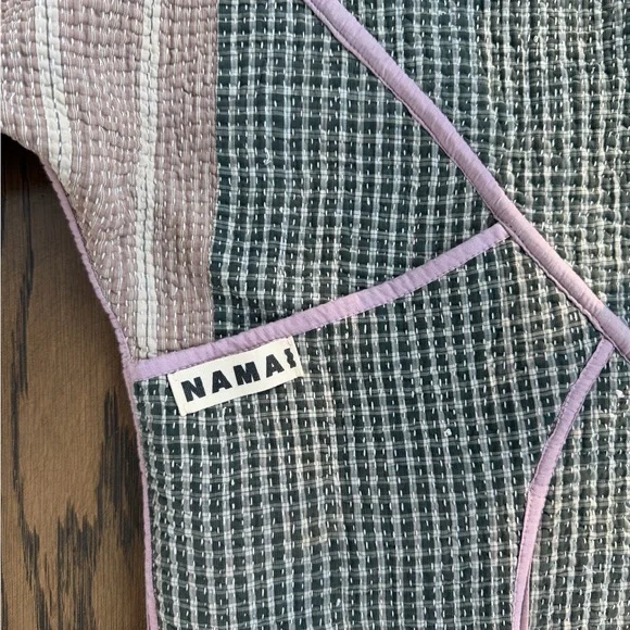 Namai: The Ladhiya Quilted Patchwork Kantha - Picture 2 of 13